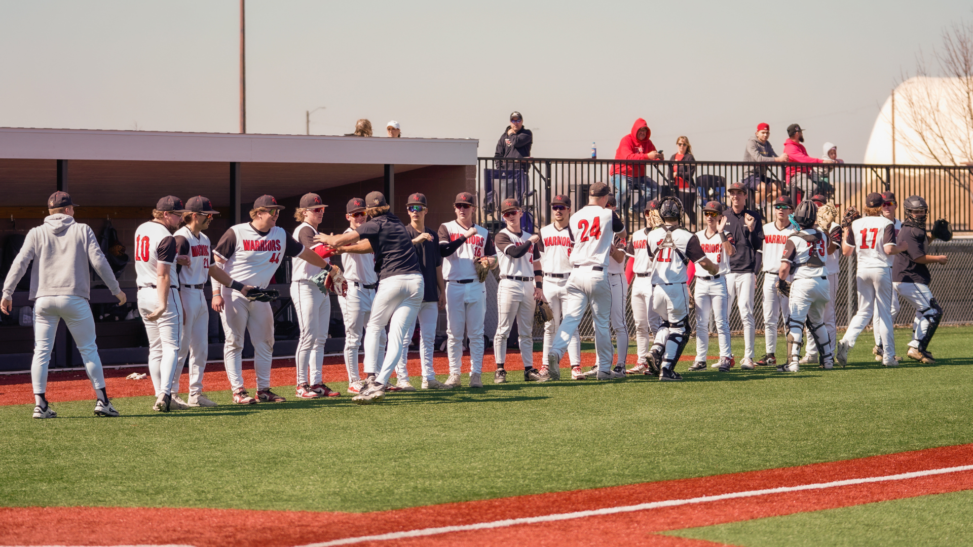 Warrior Baseball Sweeps their way to Regionals